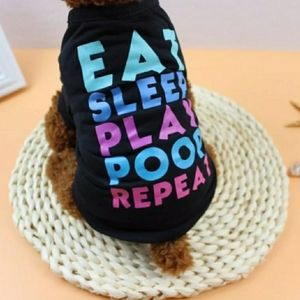 Eat Sleep Poop Play Repeat Dog Shirt